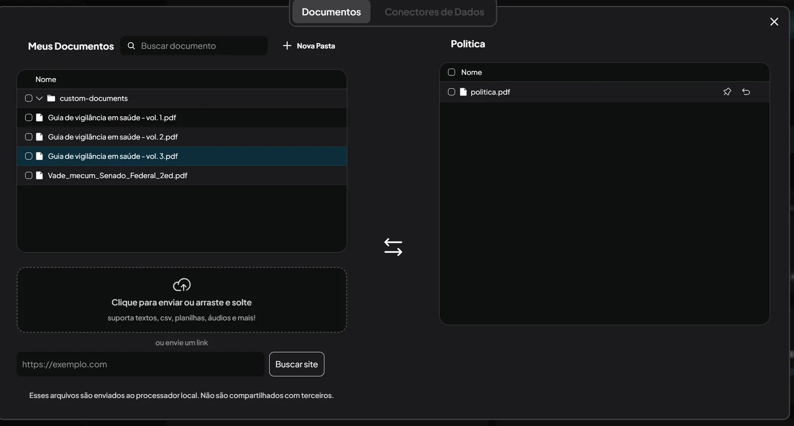 Agente de IA com RAG para atendimento — tela 3 de 6