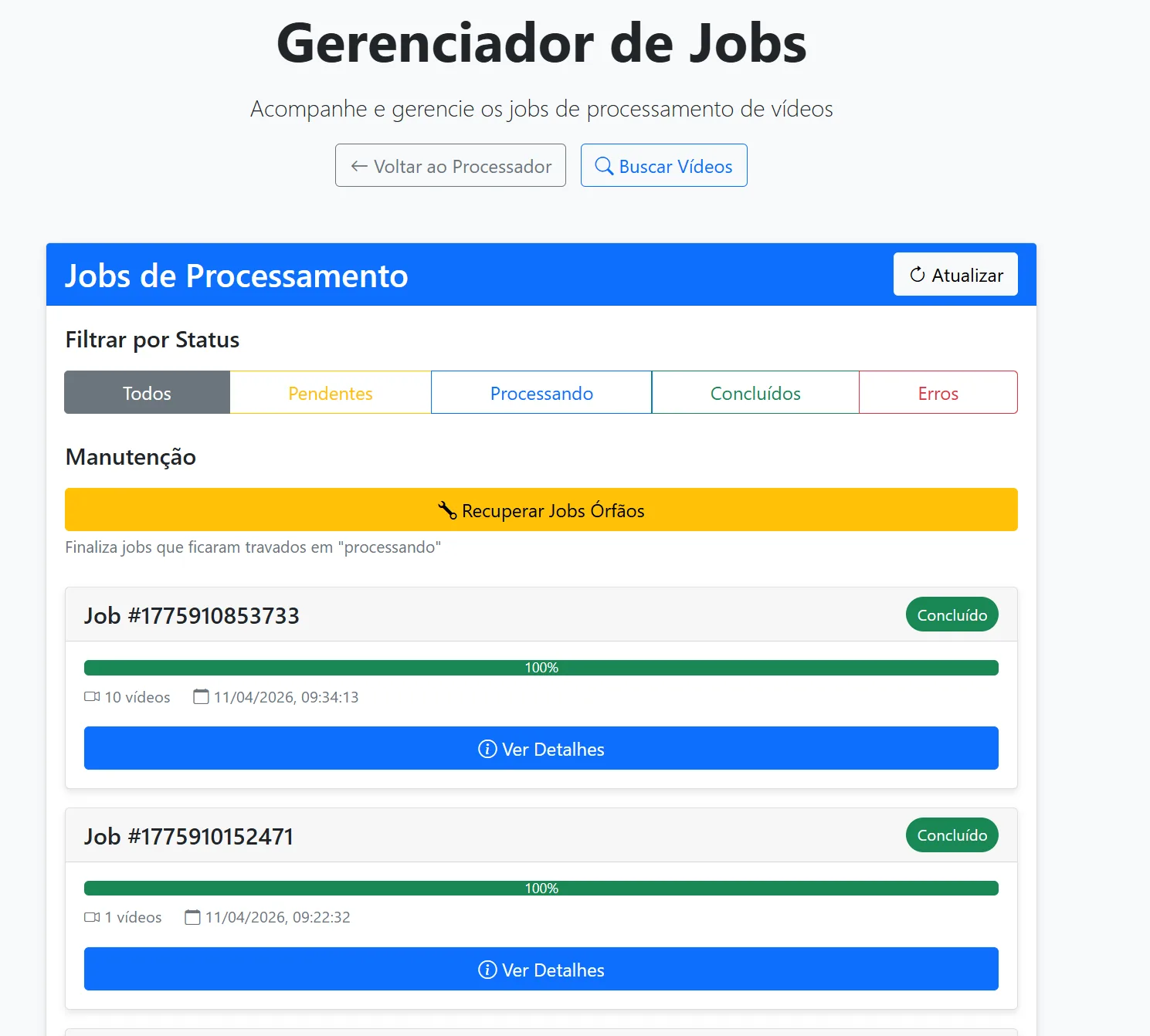 Motor de conteúdo SEO com IA — tela 3 de 4